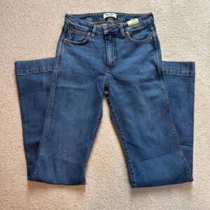 NWT Wrangler Retro high rise trouser 1/2x34